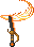 Fire de Adaga de Chama do Deserto