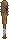 Ícone de inventário de Clava de Madeira
