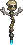Visual empunhado de Cajado de Osso