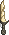 Visual empunhado de Espada Curta de NPC