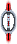 Visual empunhado de Inquisidor Bc vermelho DLS T3