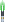 Visual empunhado de Desconhecido verde LS T6
