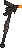 Visual empunhado de Hamaxe Ligado a Laser - Modelo: 2