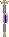 Visual empunhado de Crossguard Roxo PLS T2