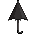 Open de Parasol Preto