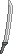 Visual empunhado de Katana de Ferro