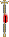 Visual empunhado de Crossguard Bc Vermelho PLS T1