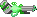 Visual empunhado de Splatling Hydra Tóxico