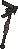 Visual empunhado de Hamaxe Ligado a Laser - Modelo: 3