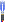 Visual empunhado de Jaro azul LS T1