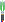 Visual empunhado de Jaro verde LS T5