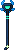 Visual empunhado de Cajado de Irradium