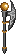 Ícone de inventário de Bardiche Flamejante