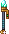 Visual empunhado de Varinha Ferozium