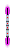 Visual empunhado de Maul Bc magenta DLS T2