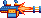 Visual empunhado de Minigun de Brinquedo
