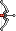 Visual empunhado de Arco de Tungstênio Npc