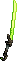 Ícone de inventário de Katana Viridescente