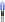 Visual empunhado de Desconhecido azul LS T5
