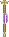 Visual empunhado de Guarda-Cruz Roxo PLS T3