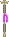 Visual empunhado de Magenta Guarda-Cruz PLS T4