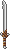 Ícone de inventário de Katana de Ferro