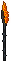 Visual empunhado de Lança Infernal
