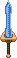 Ícone de inventário de Espada Longa em Onda