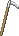 Ícone de inventário de Enxada