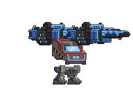 Cano Pesado Quebra-Casca em um mecha completo