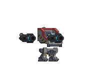 Braço de Torreta Sentry em um mecha completo