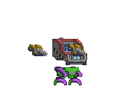 Arco Pernas de Mecha em um mecha completo