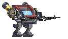 AK-1320 Mod.0 Madsen Dragonshot em um mecha completo