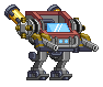 Propulsores de Vazio do Mech em um mecha completo