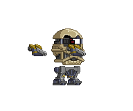 Corpo de Mecha Ardiloso em um mecha completo