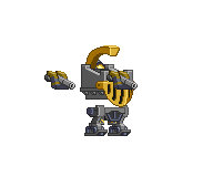 Corpo de Mecha Arthuria em um mecha completo