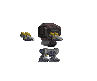 Corpo de Mecha Emissário em um mecha completo