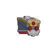 Animação isolada de Corpo de Mecha Kabuto