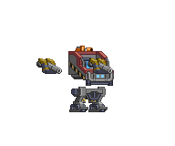 Propulsores de Mecha Astro em um mecha completo