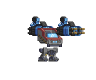 Lançador de Mísseis Draco em um mecha completo