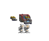 Pernas MM4-AN Vespa em um mecha completo
