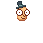 Cabeça do Mr. Poopybutthole vestido (male)