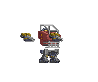 Chassi de Mineração em um mecha completo