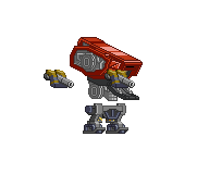 Corpo Mecha XS T-17 Theta em um mecha completo