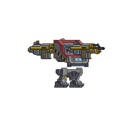 Rifle de Exploração em um mecha completo