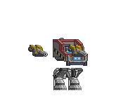 Pernas de Falcão III em um mecha completo