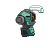 Animação isolada de Corpo Mecha XS R-03 Rho