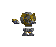 Corpo de Mech Esfinge-00 em um mecha completo