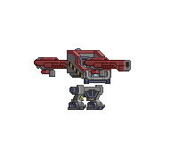 Braço de Mecha de Laser em um mecha completo