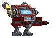 Minigun SG Pesada em um mecha completo